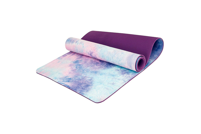 Personalisierte rutschfeste Wildleder-TPE-Yogamatte