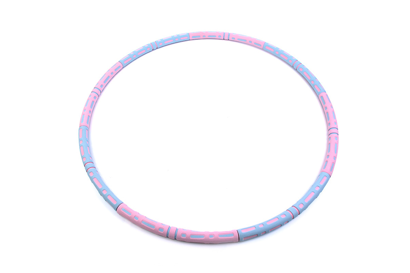 Umweltfreundlicher rosa/blauer Hula Hoop