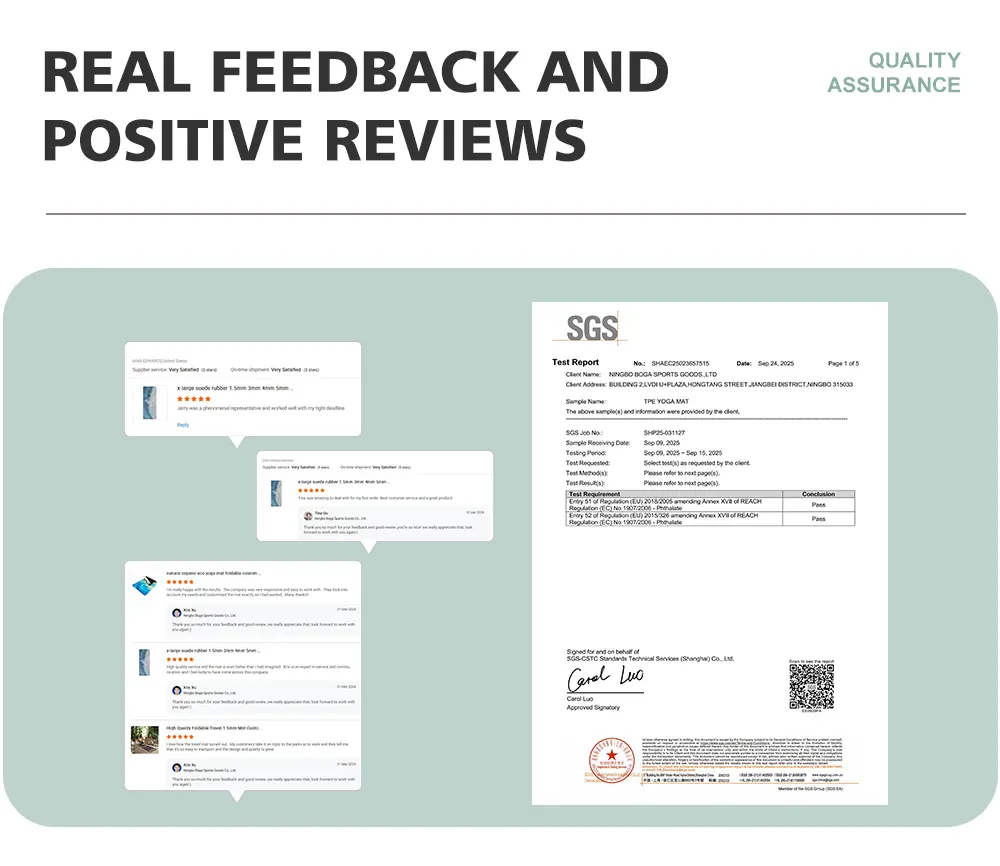 Suede Rubber Yoga Mat