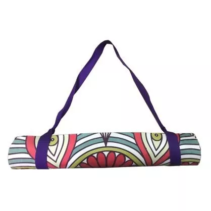 Suede Rubber Yoga Mat