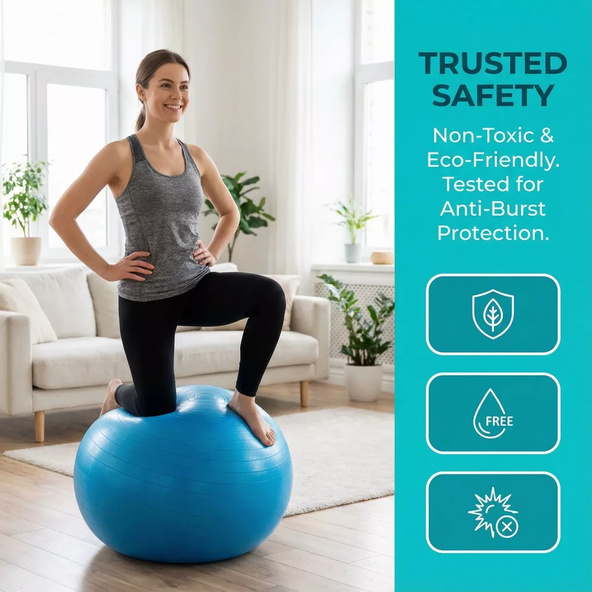 PVC Yoga Ball