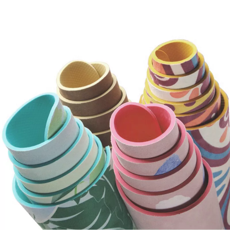 Wildleder-TPE-Yogamatte